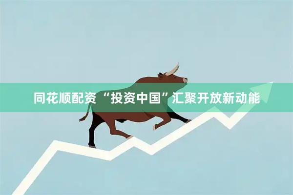同花顺配资 “投资中国”汇聚开放新动能