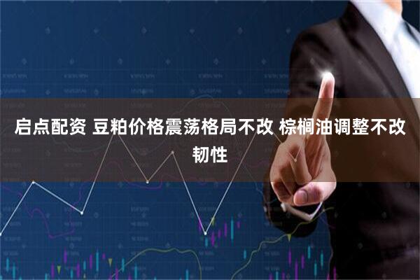 启点配资 豆粕价格震荡格局不改 棕榈油调整不改韧性